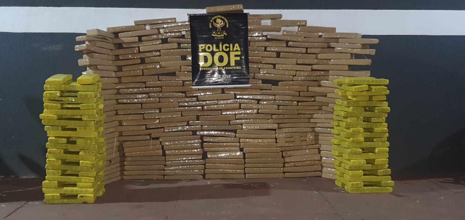 Todo o material apreendido foi encaminhado para Delegacia da Polícia Civil de Ponta Porã - Foto: Divulgação