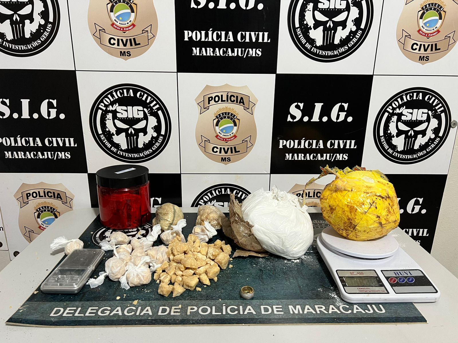 De acordo com a polícia, o prejuízo ao crime organizado é de cerca de R$ 100.000,00 - Foto: Divulgação
