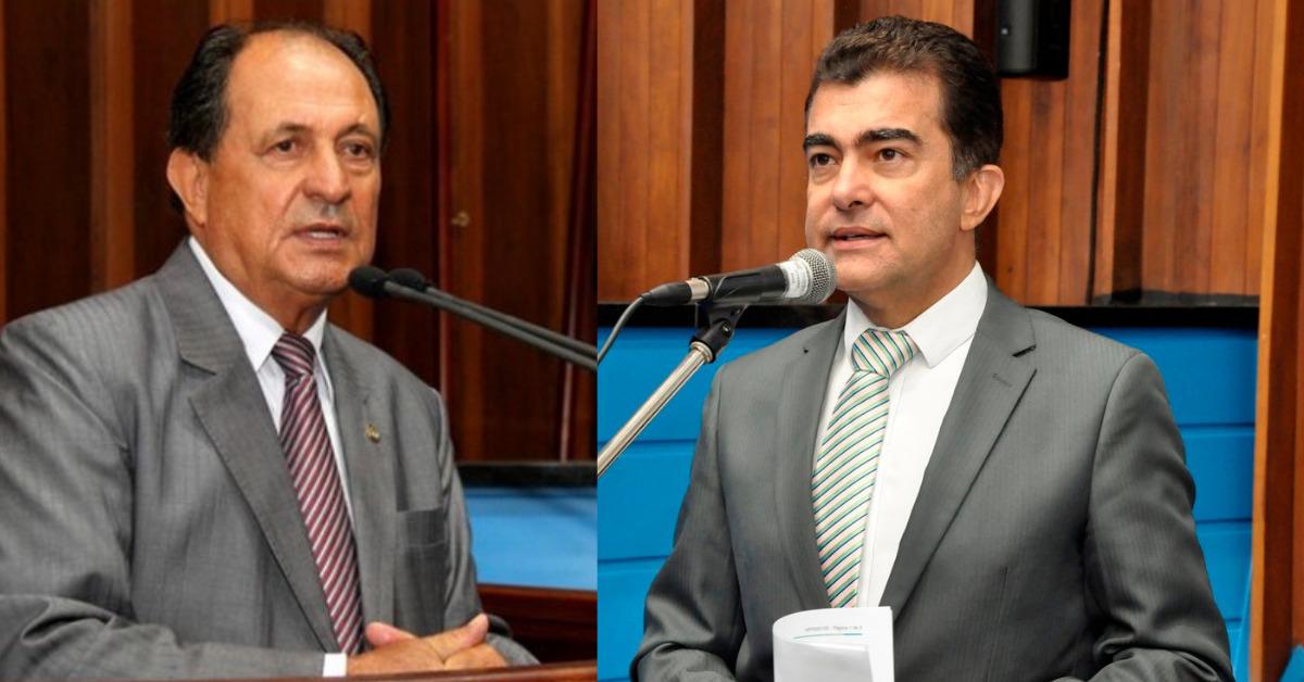 Deputado Zé Teixeira com Marçal Filho: convite para retornar ao PSDB com vistas às eleições municipais de 2024