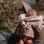 RECÉM-NASCIDA É ENCONTRADA VIVA EM LATÃO DE LIXO POR GARIS; BEBÊ SEGUE INTERNADA