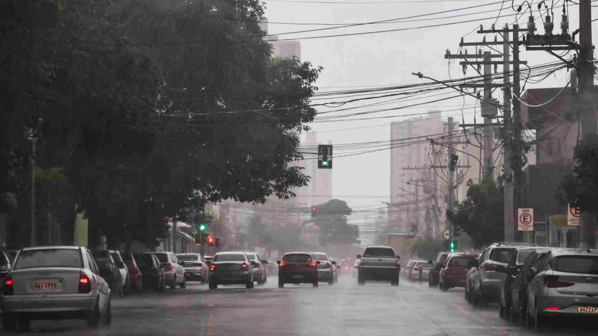 MATO GROSSO DO SUL ESTÁ SOB ALERTA PARA CHUVA INTENSA E TEMPESTADE