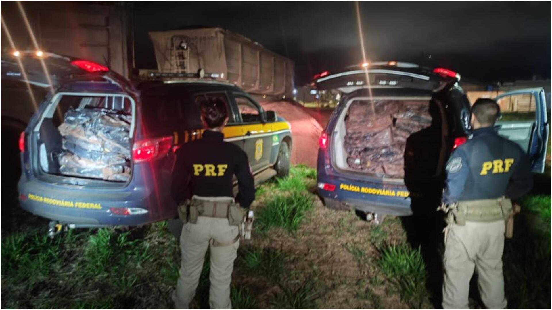 VÍDEO: PRF encontra mais de 1 tonelada de cocaína em carga de minério em MS